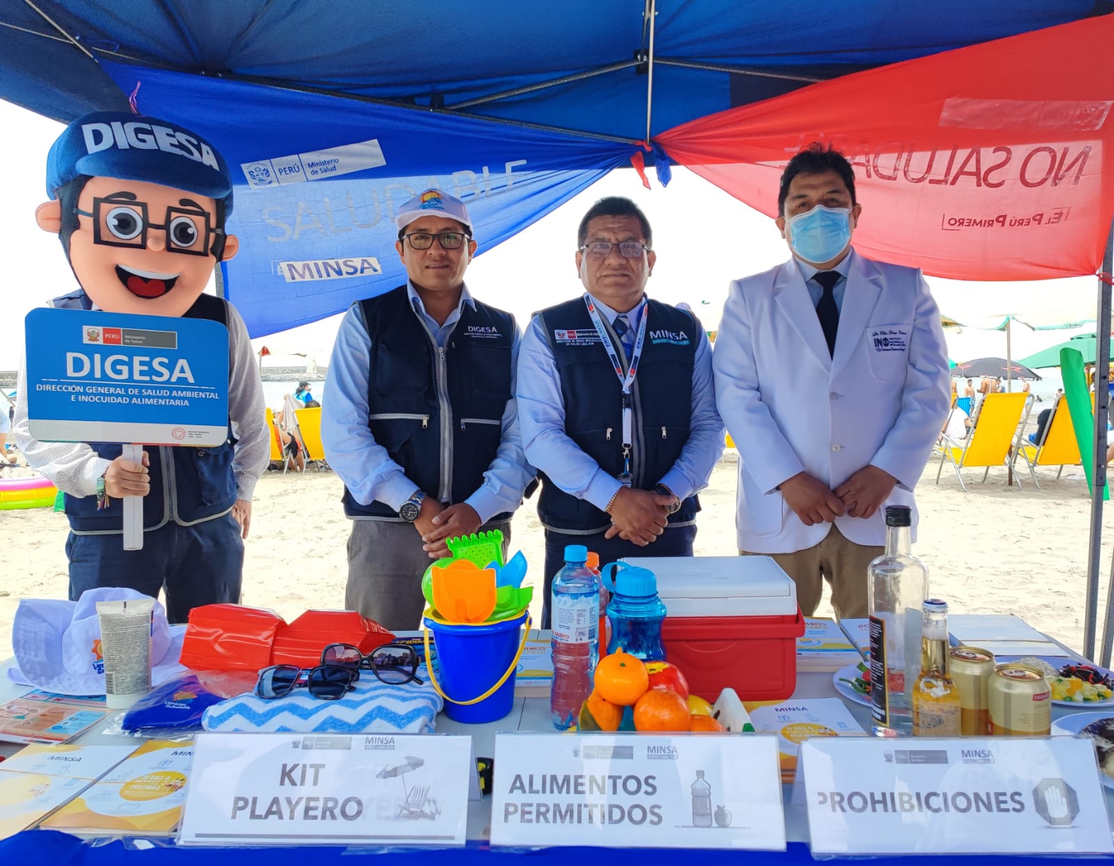 Diris Lima sur declara 24 playas saludables en su jurisdicción