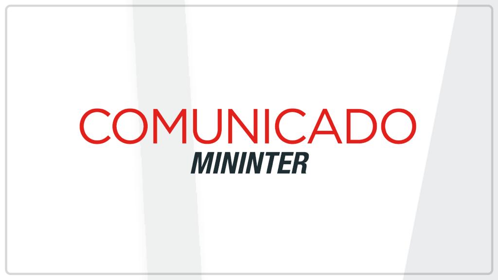 Comunicado Mininter N.° 01 - 2023