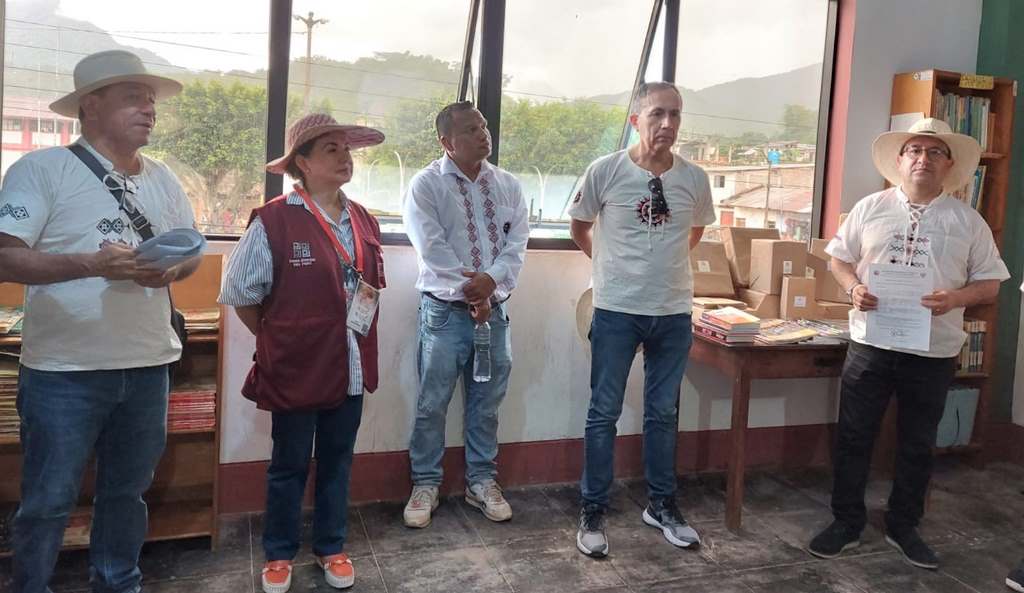 Presidentes de Cortes realizan buena practica en favor de la población.