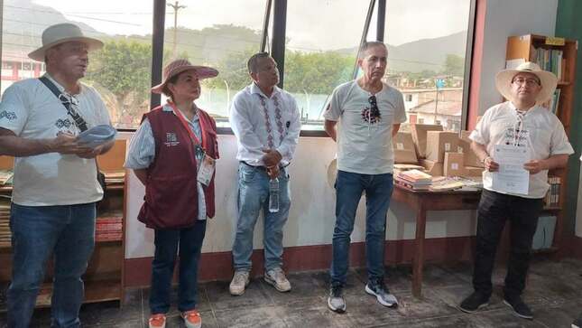 Presidentes de Cortes realizan buena practica en favor de la población.