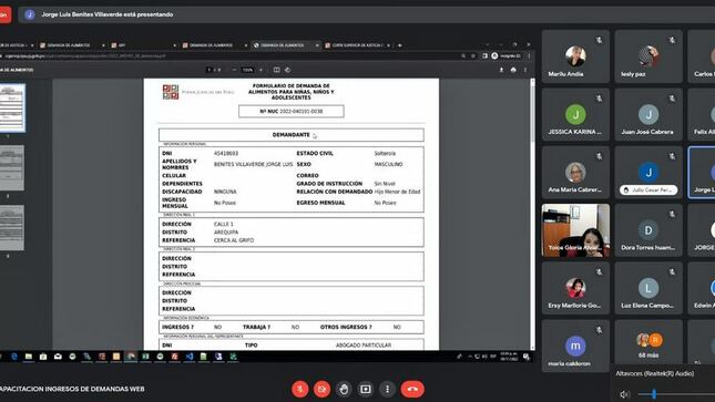 Corte iqueña con la colaboración de la CSJ-Arequipa.