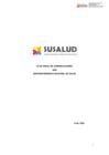 Vista preliminar de documento PLAN ANUAL DE COMUNICACIONES SUSALUD 2023.pdf