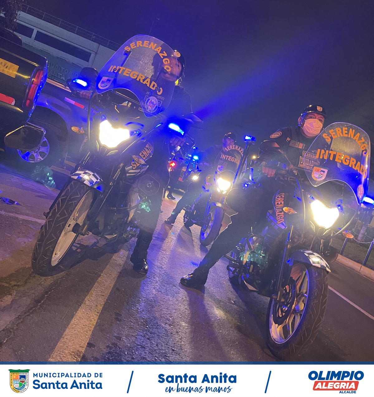 La gestión de nuestro alcalde #OlimpioAlegría firme en recuperar el orden y el principio de autoridad en el distrito, viene realizando patrullaje integrado con la #PNP por todas las zonas, realizando intervenciones a aquellas personas que venían consumiendo bebidas alcohólicas en la vía pública, de igual manera a los establecimientos que no contaban con sus permisos.
#santaanitaenbuenasmanos
#SantaAnitaSegura