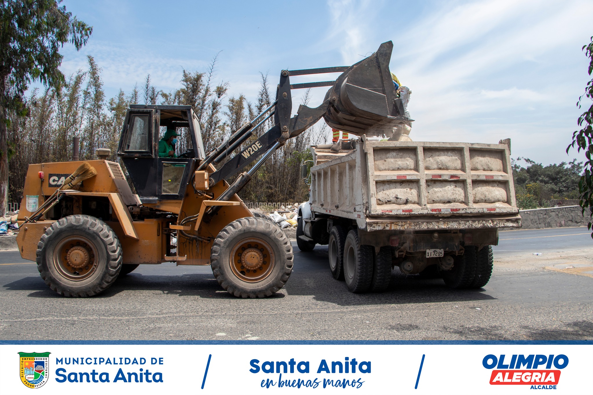 La gestión de nuestro alcalde #OlimpioAlegría, continúa con el trabajo desde el primer día en recuperar la Av. Ferrocarril con el respaldo de los vecinos.
#santaanitaenbuenasmanos
#olimpioalegría
#ÁreasVerdes