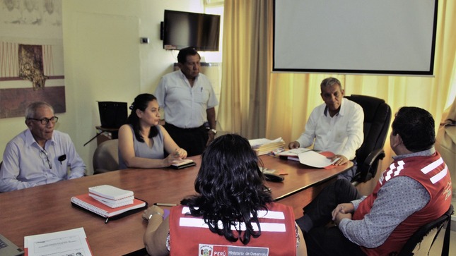 Articulación con autoridades para brindar servicio alimentario escolar