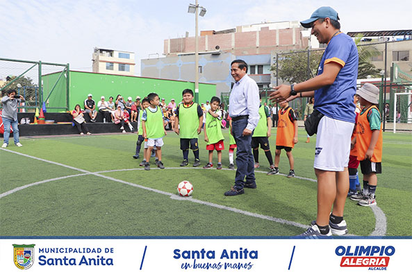 La gestión de nuestro alcalde #OlimpioAlegría inició con éxito los talleres de verano, en donde visitó cada una de las sedes donde se vienen llevando los talleres deportivos y culturales para todos nuestros niños y niñas santanitenses.
#santaanitaenbuenasmanos
#OlimpioAlegría