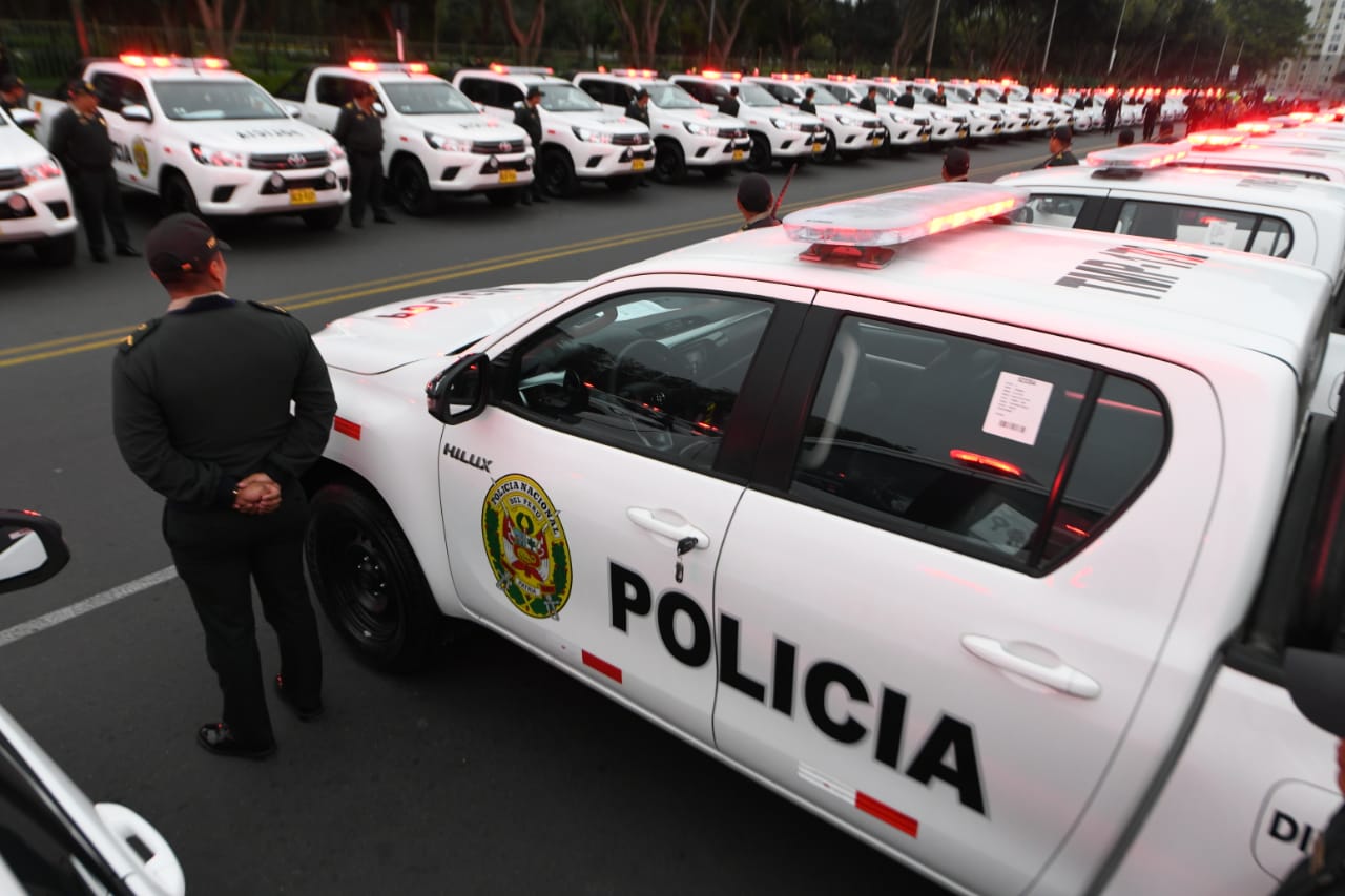 Seguridad ciudadana en Lima y Callao se refuerza con 400 nuevos patrulleros.