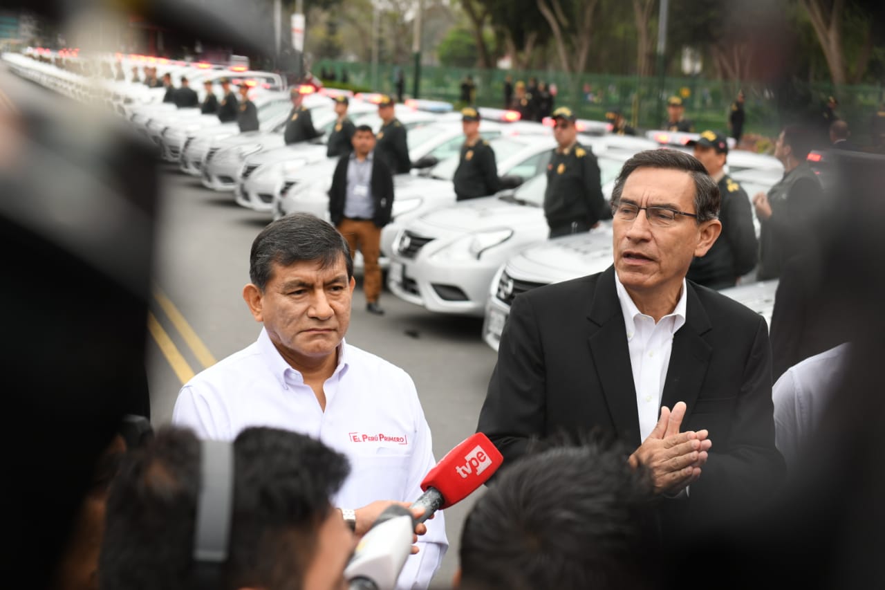 Seguridad ciudadana en Lima y Callao se refuerza con 400 nuevos patrulleros.