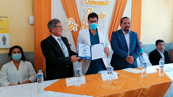 Designación del nuevo Director del Hospital Rezola