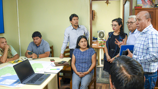Reunión con equipo técnico e instituciones aliadas