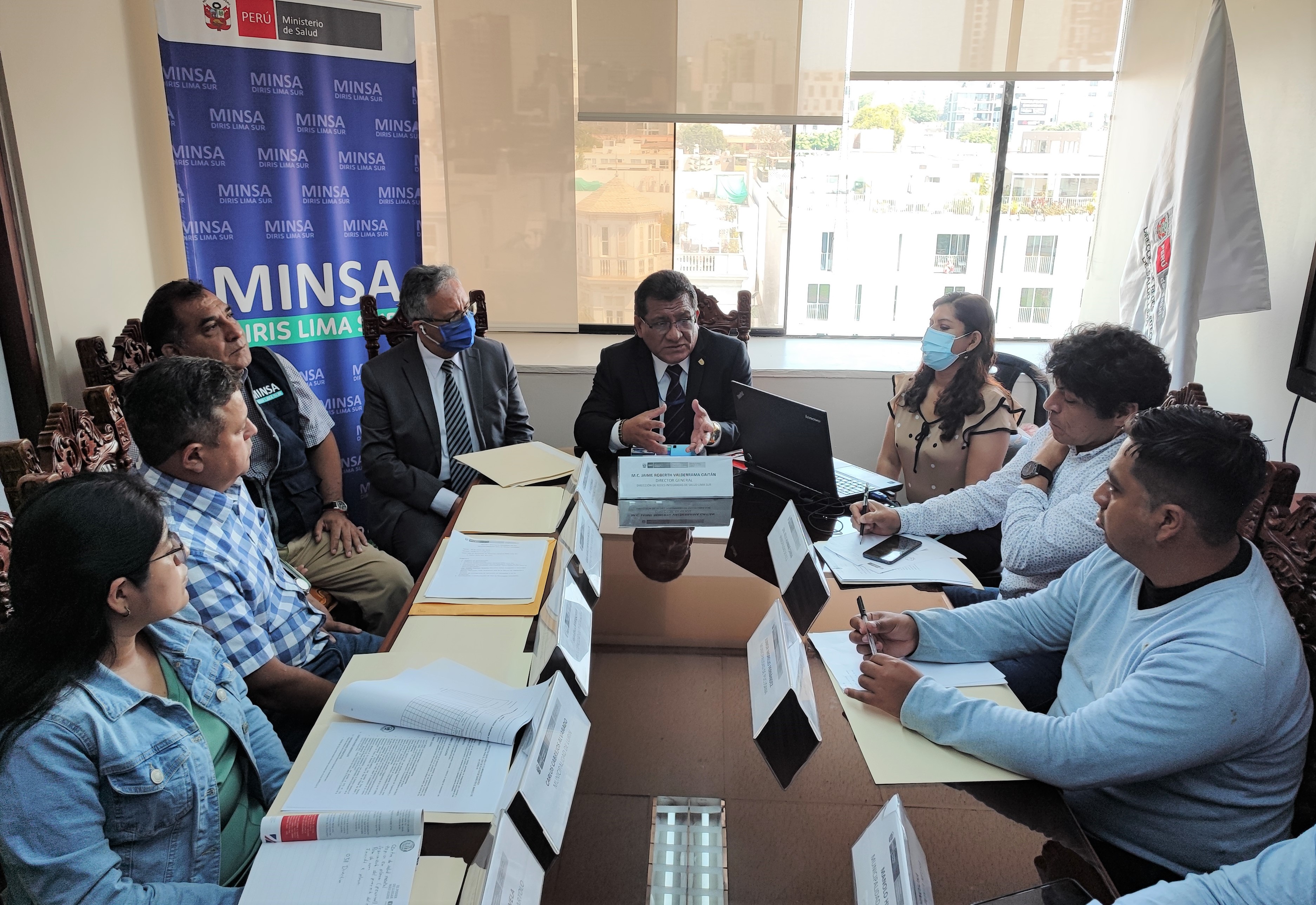 Diris Lima Sur del MINSA organiza Red de Municipios Saludables