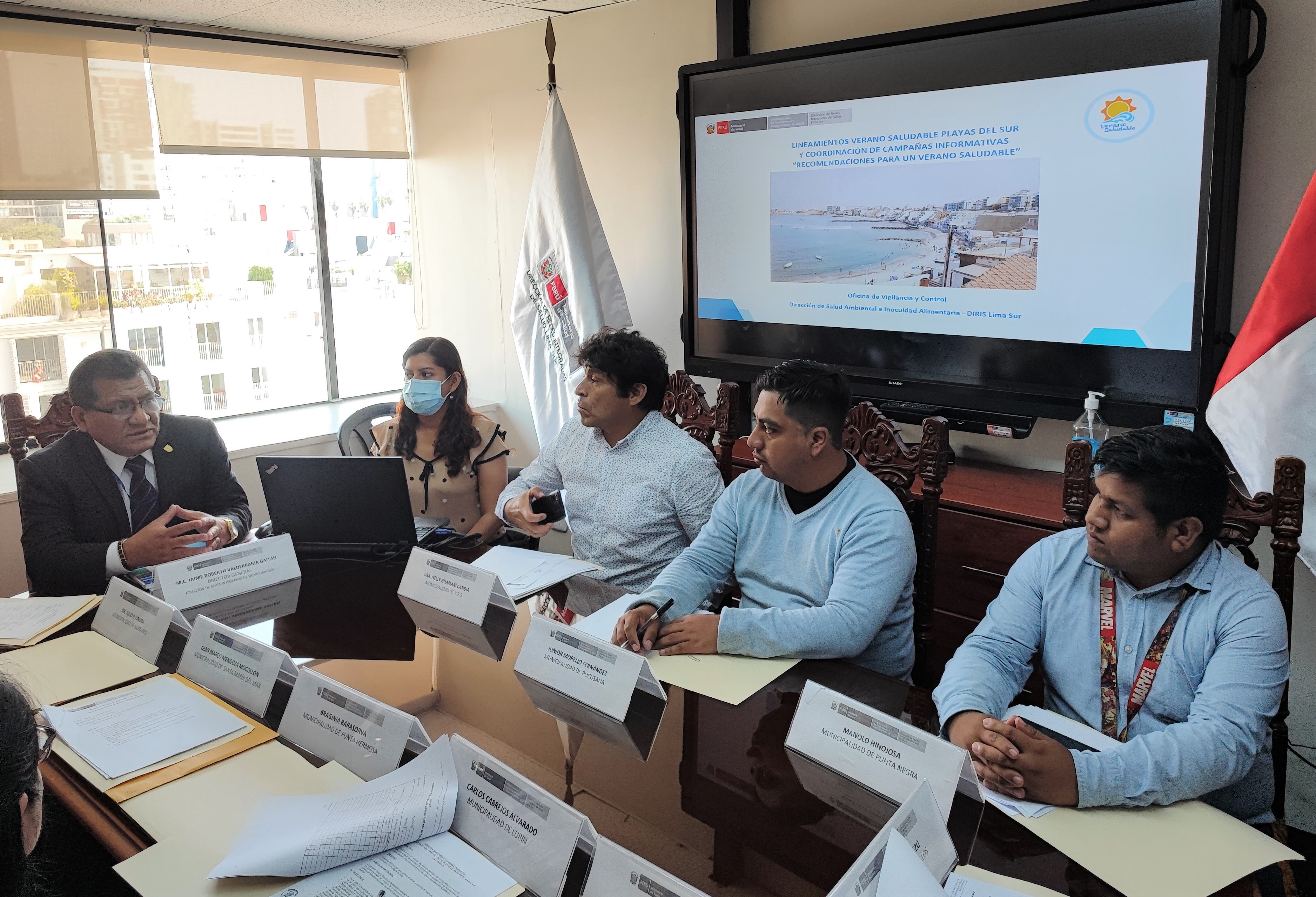 Diris Lima Sur del MINSA organiza Red de Municipios Saludables