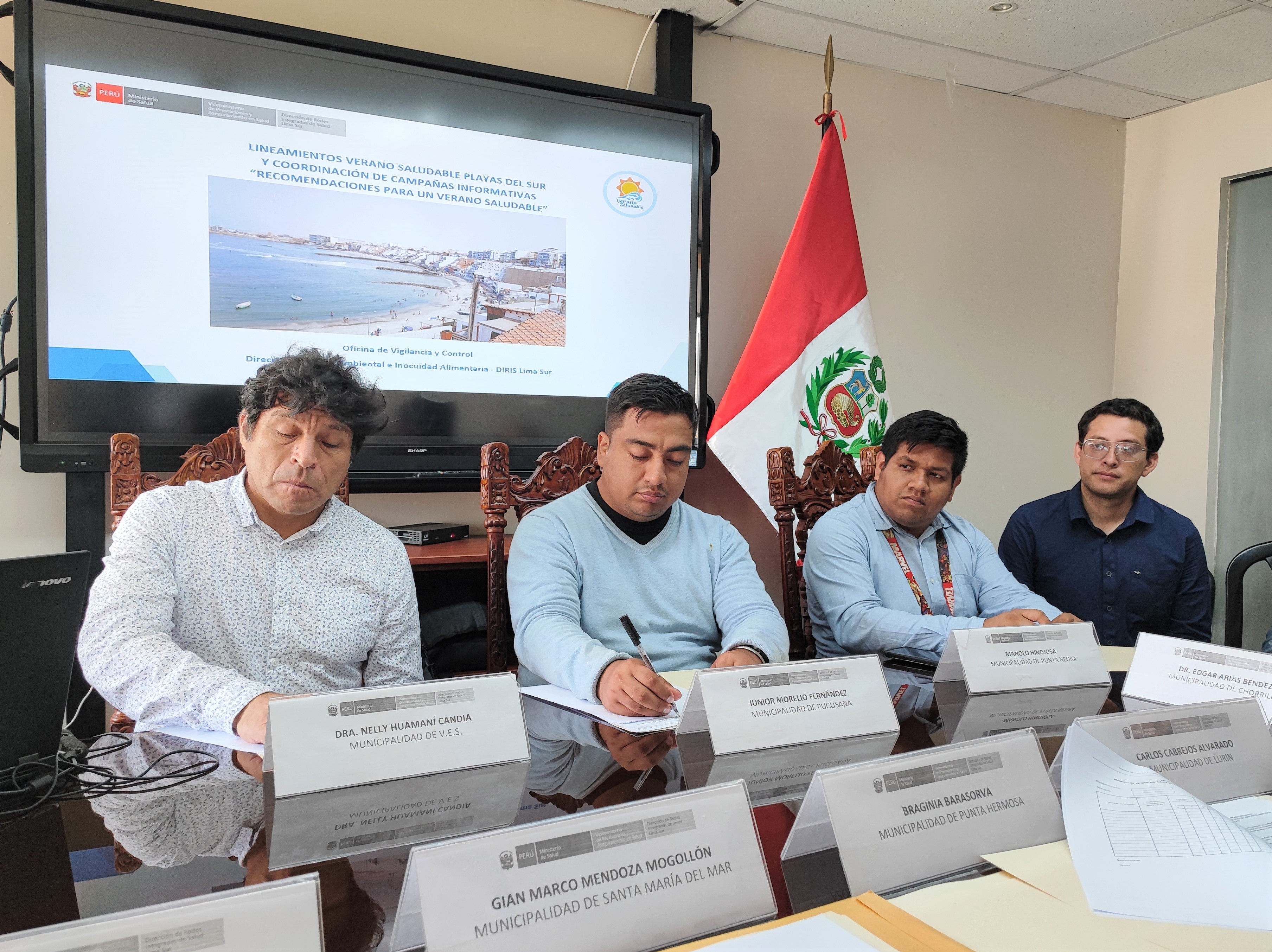 Diris Lima Sur del MINSA organiza Red de Municipios Saludables