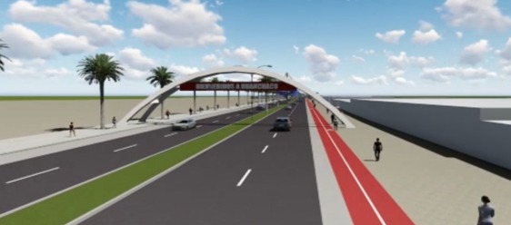 Cesar Acuña dejará para Trujillo tres obras emblemáticas en los ingresos a la ciudad