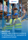 Vista preliminar de documento Manual para la modificación de la información del Operador 
