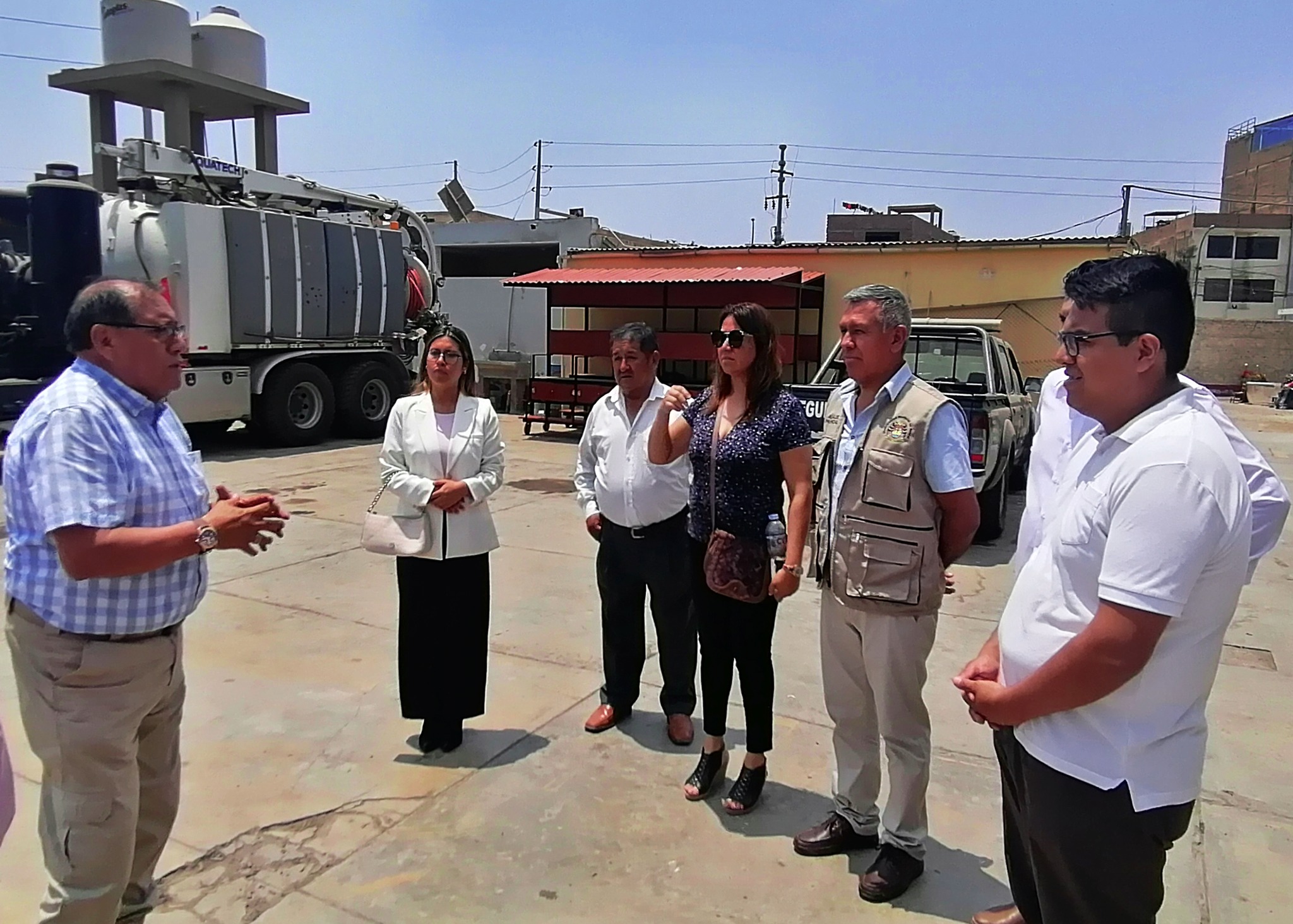Alcalde Fernando Cárdenas recorre instalaciones de la DEMUNA, Seguridad Ciudadana y Fiscalización y Control
