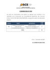 Vista preliminar de documento Comunicado N° 003 Concurso de CAS N° 059-2022/LIMA-TEMPORAL