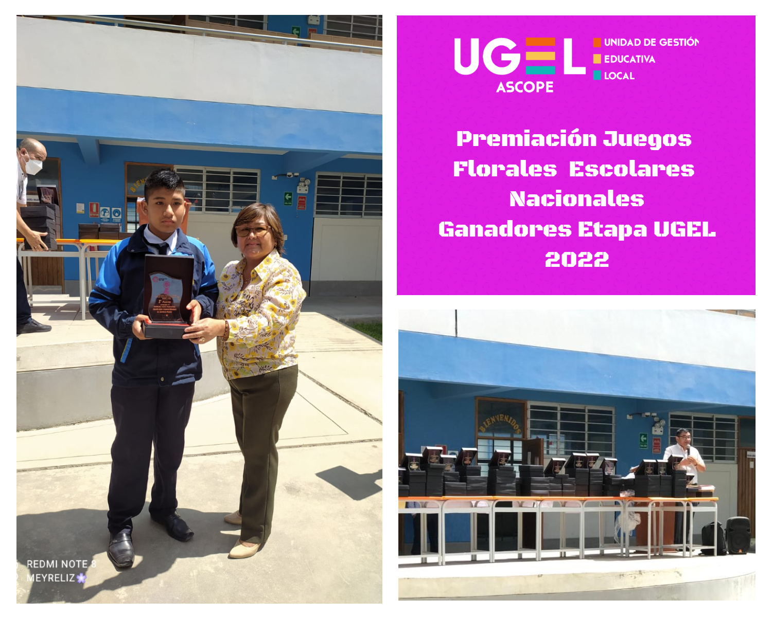 Estudiantes que obtuvieron los primeros lugares en 饾懍饾挄饾拏饾拺饾拏 饾懠饾懏饾懍饾懗 2022.