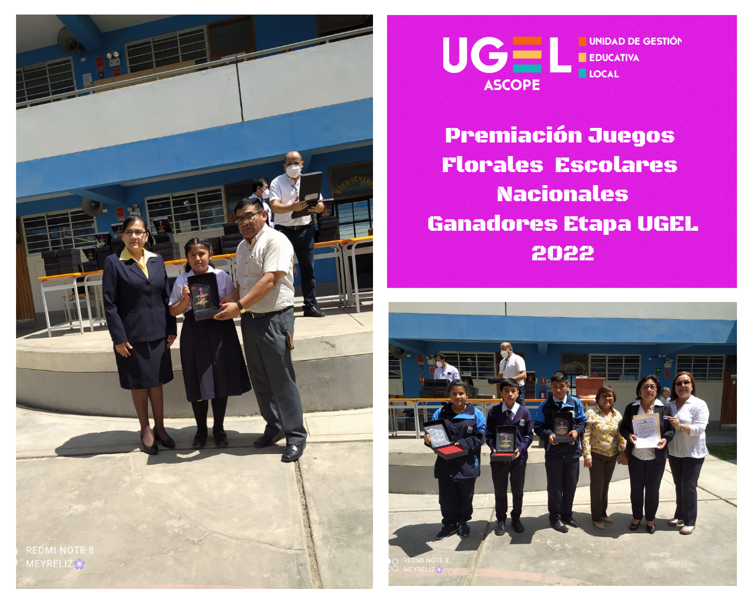 Estudiantes que obtuvieron los primeros lugares en 饾懍饾挄饾拏饾拺饾拏 饾懠饾懏饾懍饾懗 2022.