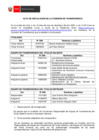 Vista preliminar de documento Acta de Instalación de la Comisión de Transferencia