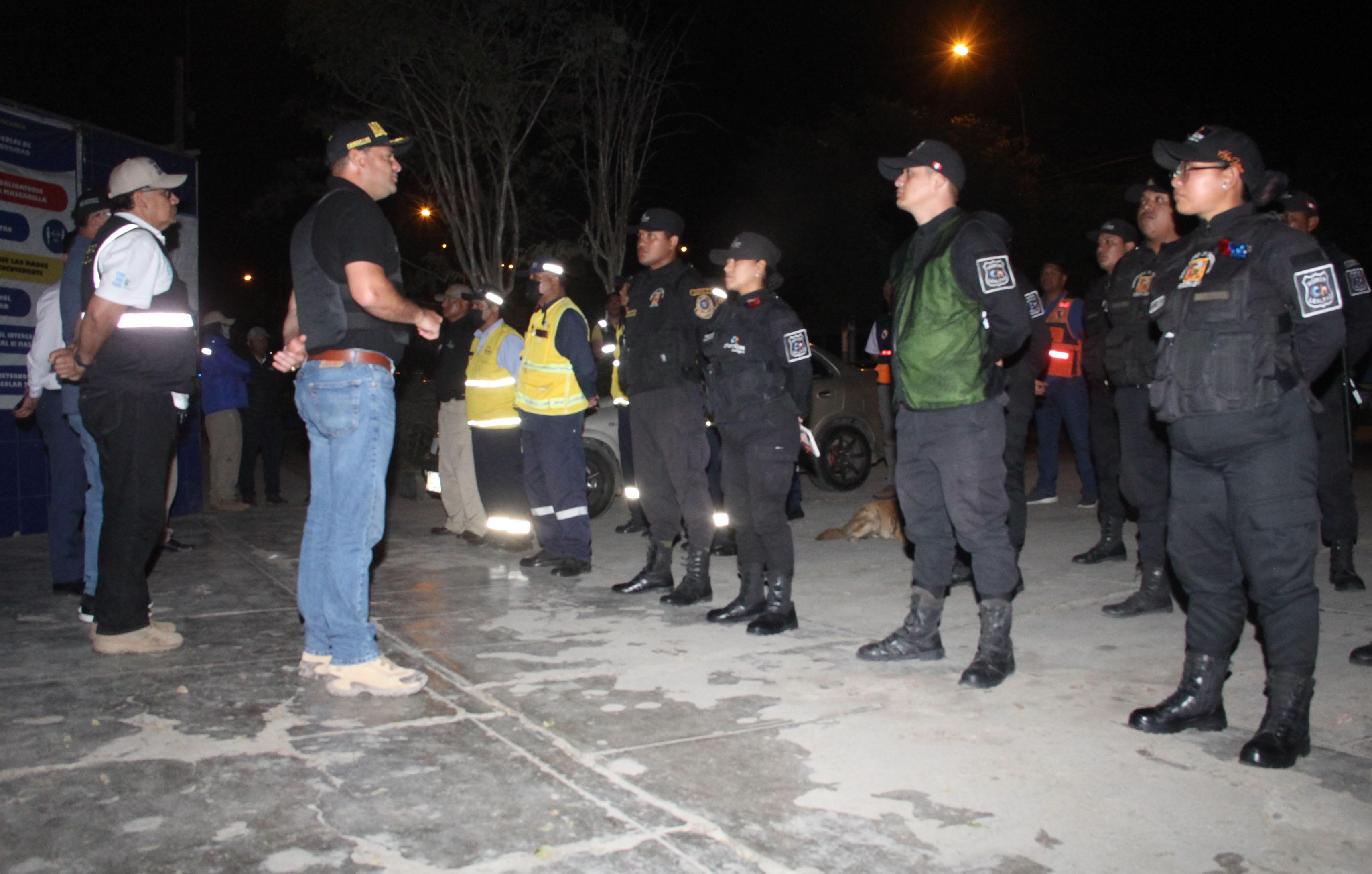 Imagen del segundo operativo de impacto contra la inseguridad ciudadana en Chorrillos