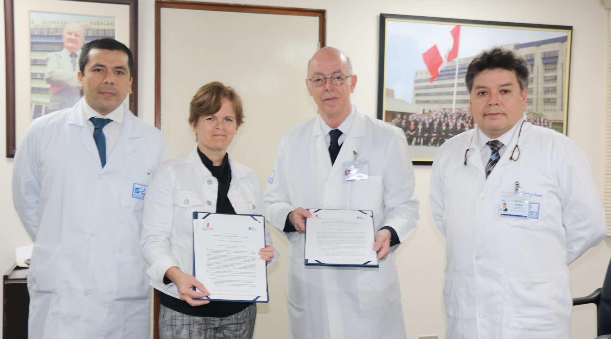 INEN y St. Jude Children´s Research Hospital firman convenio para el desarrollo de la oncología pediátrica