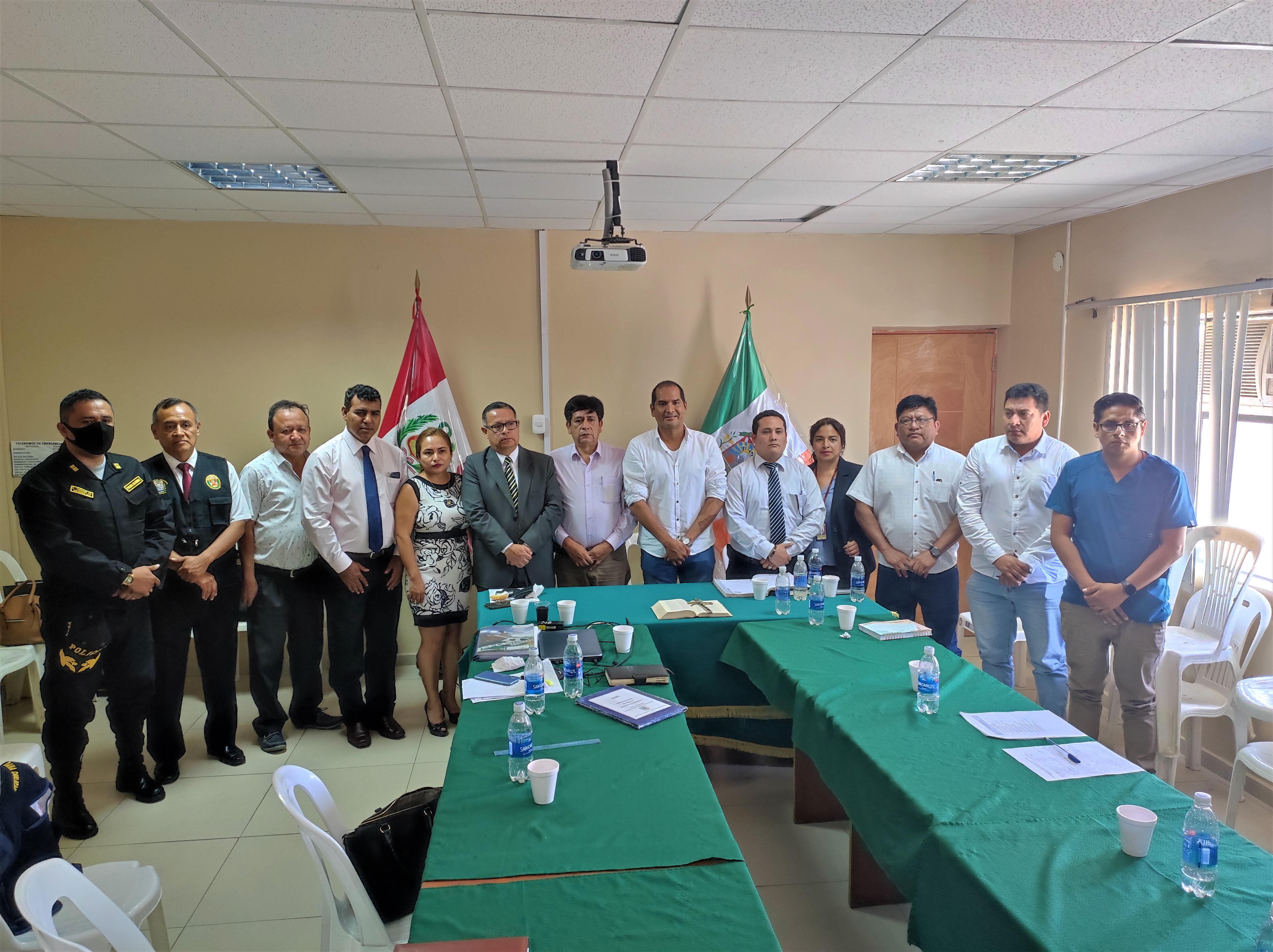 Integrantes del COPROSEC Morropón - Chulucanas.