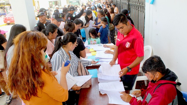 Gran acogida tiene las inscripciones de vacaciones útiles de la municipalidad provincial de Huaral