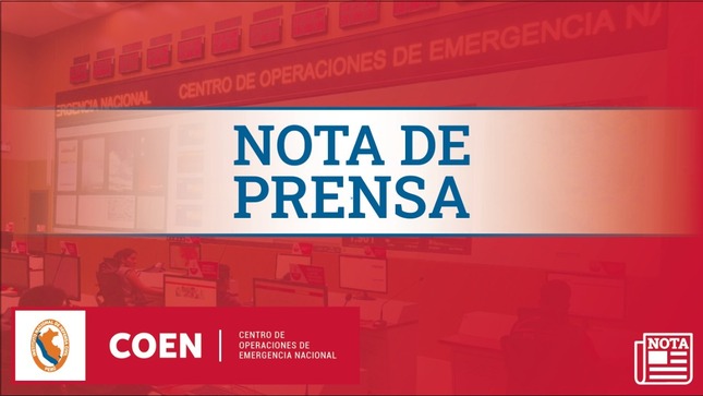 NOTA DE PRENSA N.° 028 - 2023 - INDECI RECOMIENDA MEDIDAS DE PREPARACIÓN ANTE INCREMENTO DEL CAUDAL DEL RÍO CHANCAY – LAMBAYEQUE (CAJAMARCA)