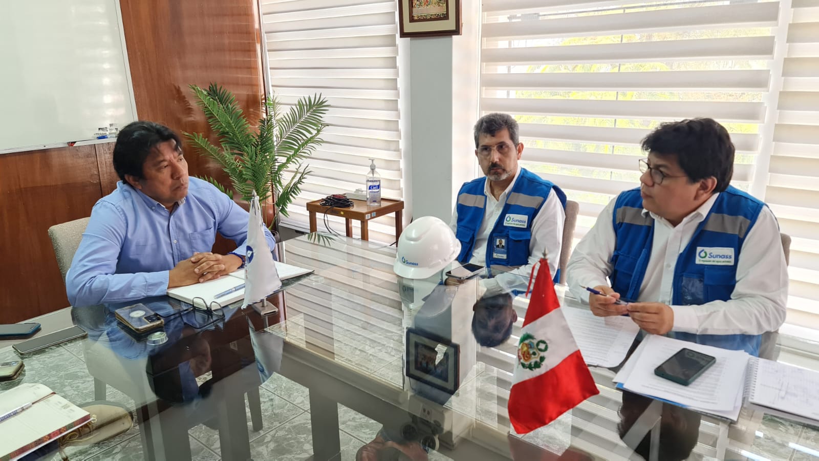 Visita inopinada de presidente ejecutivo de Sunass.