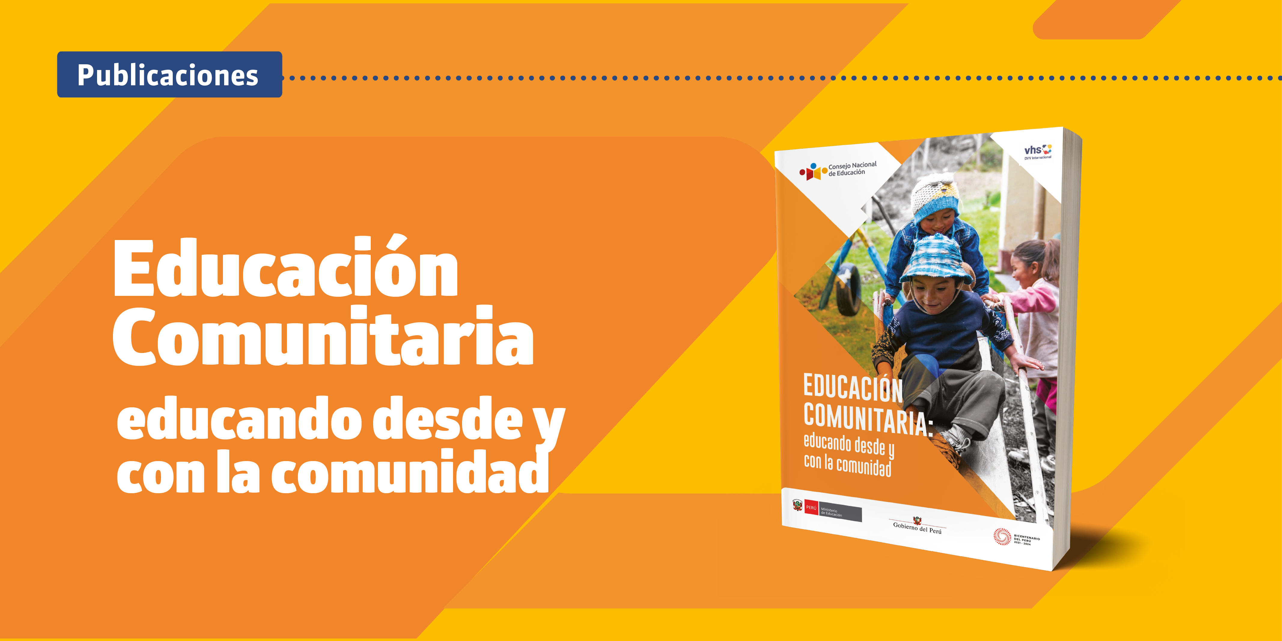El CNE pone a disposición el documento “Educación Comunitaria: educando desde y con la comunidad”