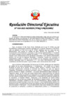 Vista preliminar de documento RDE n.˚ 10-2023-MINEDU-VMGI-PRONABEC
