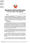 Vista preliminar de documento RDE n.˚ 12-2023-MINEDU-VMGI-PRONABEC