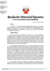 Vista preliminar de documento RDE  n.˚ 15-2023-MINEDU-VMGI-PRONABEC