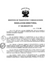 Vista preliminar de documento RD_Nro_140-2009-MTC-16