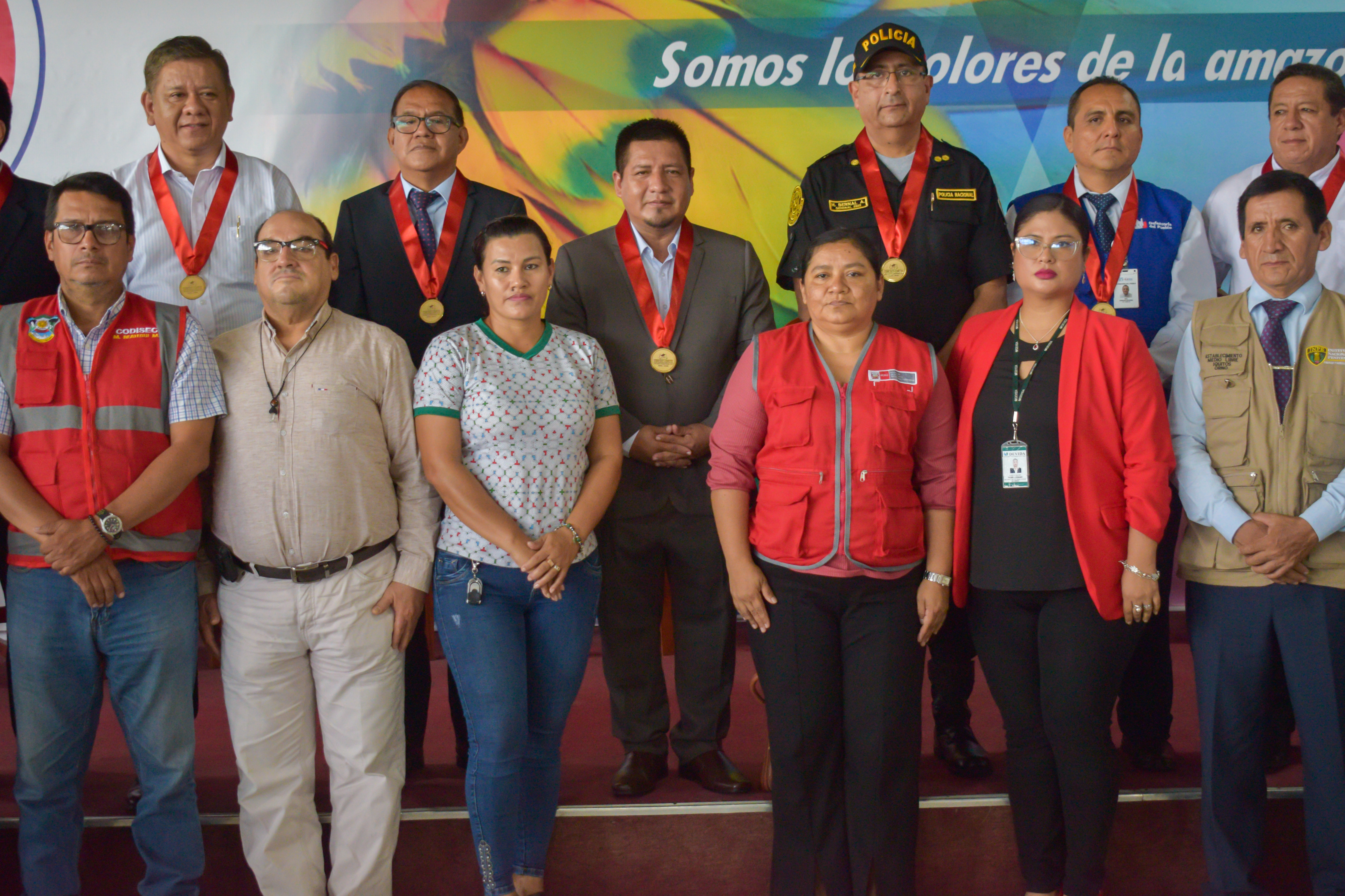 La primera autoridad regional Dr. René  Chávez Silvano, juramentó como presidente del Comité Regional de Seguridad Ciudadana.