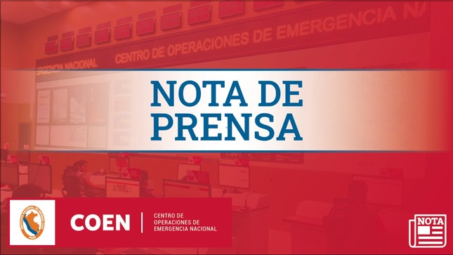 Nota de prensa