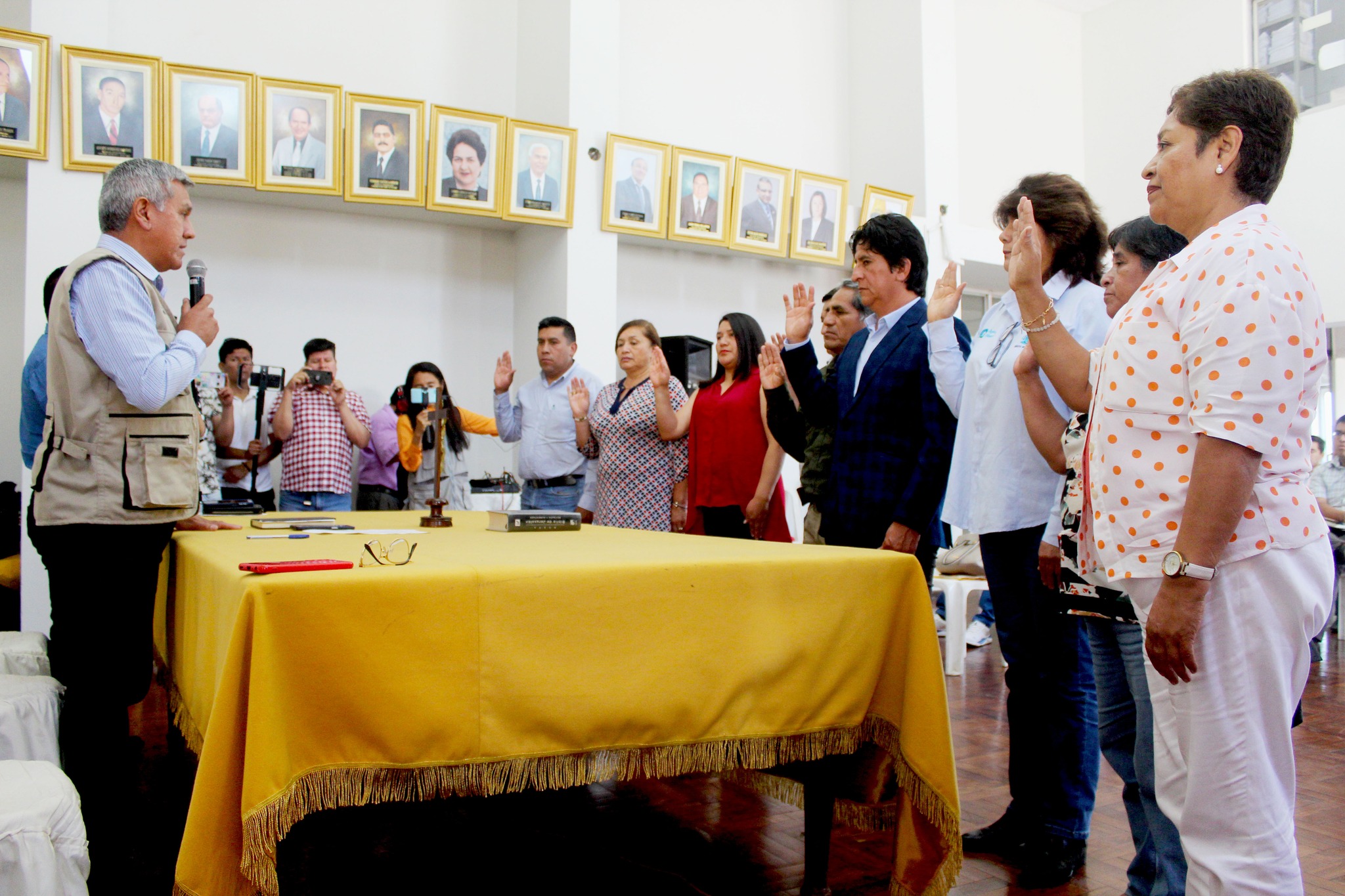 Alcalde Fernando Cárdenas, juramenta como presidente de la Comisión Ambiental Municipal
