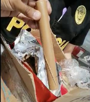 Incautación dinamita