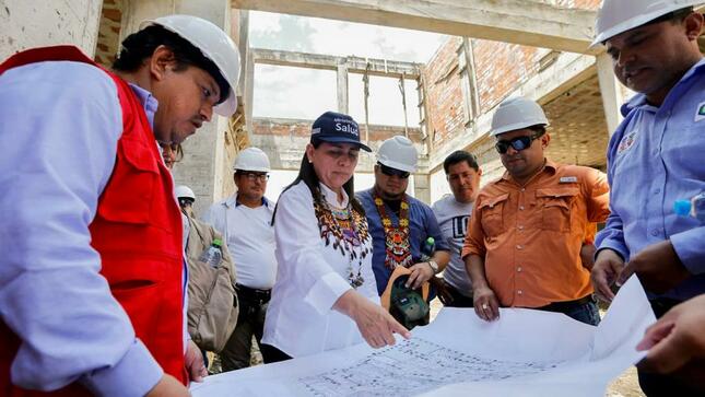 Loreto Minsa impulsará la reanudación de la obra del Hospital de San Lorenzo en la provincia Datem del Marañón