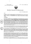 Vista preliminar de documento Resolución Ejecutiva de Administración N° 157-OEA-INMP-2022