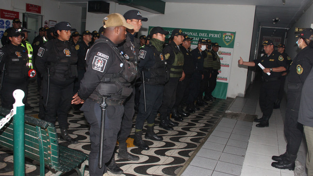 Foto de se realizó con éxito el tercer operativo de impacto en la zona centro de Chorrillos 
