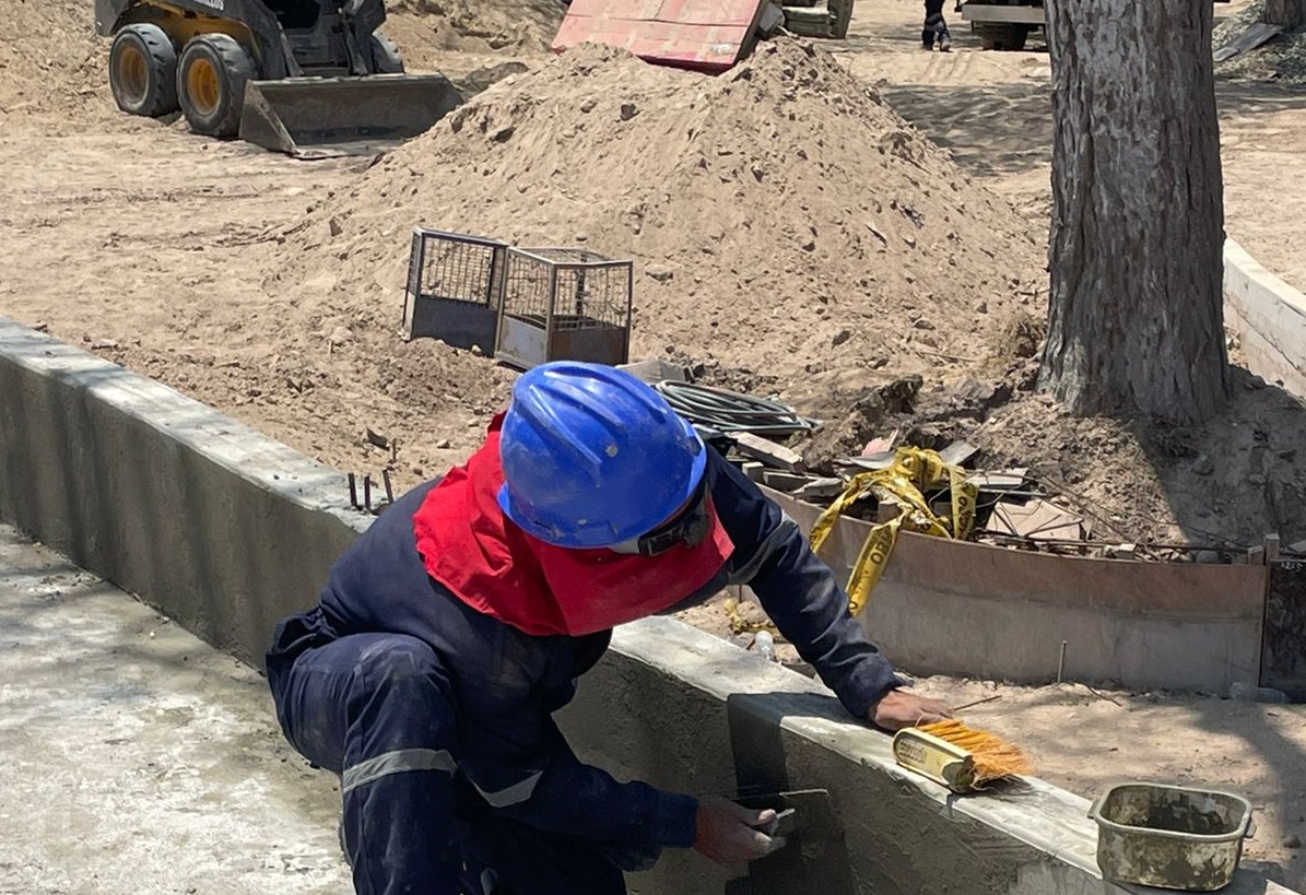 Foo  se reiniciaron los trabajos en el emblemático Parque Fátima en Chorrillos