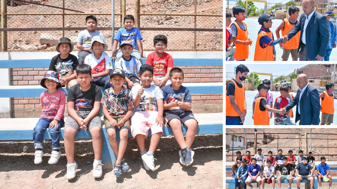 Con bastante acogida se aperturó las "VACACIONES RECREATIVAS 2023" que viene organizando la Municipalidad Distrital de San Antonio