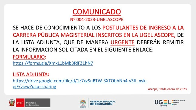 𝗣𝗢𝗦𝗧𝗨𝗟𝗔𝗡𝗧𝗘𝗦 𝗗𝗘 𝗜𝗡𝗚𝗥𝗘𝗦𝗢 𝗔 𝗟𝗔 𝗖𝗔𝗥𝗥𝗘𝗥𝗔 𝗣𝗨́𝗕𝗟𝗜𝗖𝗔 𝗠𝗔𝗚𝗜𝗦𝗧𝗘𝗥𝗜𝗔𝗟 𝗜𝗡𝗦𝗖𝗥𝗜𝗧𝗢𝗦 𝗘𝗡 𝗟𝗔 𝗨𝗚𝗘𝗟 𝗔𝗦𝗖𝗢𝗣𝗘