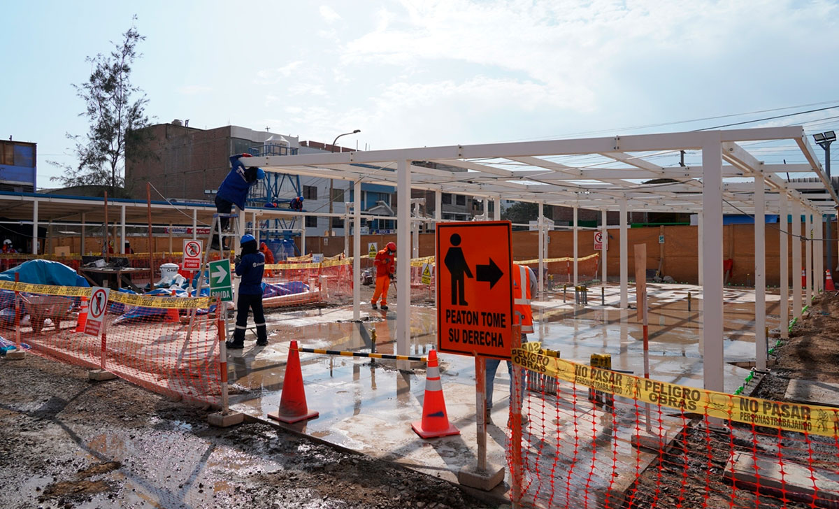 Realizamos visita técnica a espacios de contingencia de la IE San Felipe en Comas