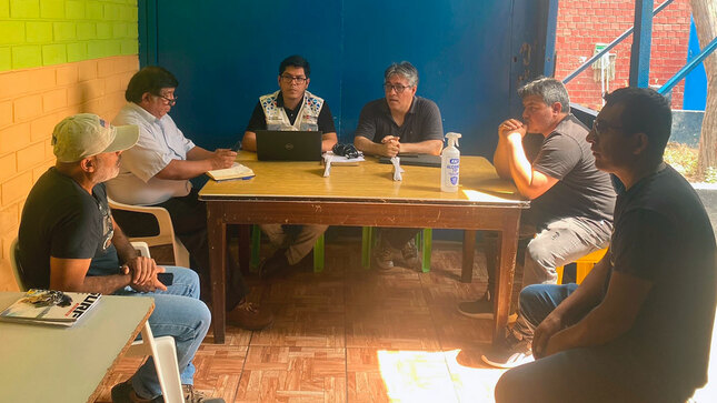 Presentamos alcances de proyecto a comunidad educativa de la IE 2100 Juan Velasco Alvarado en Comas