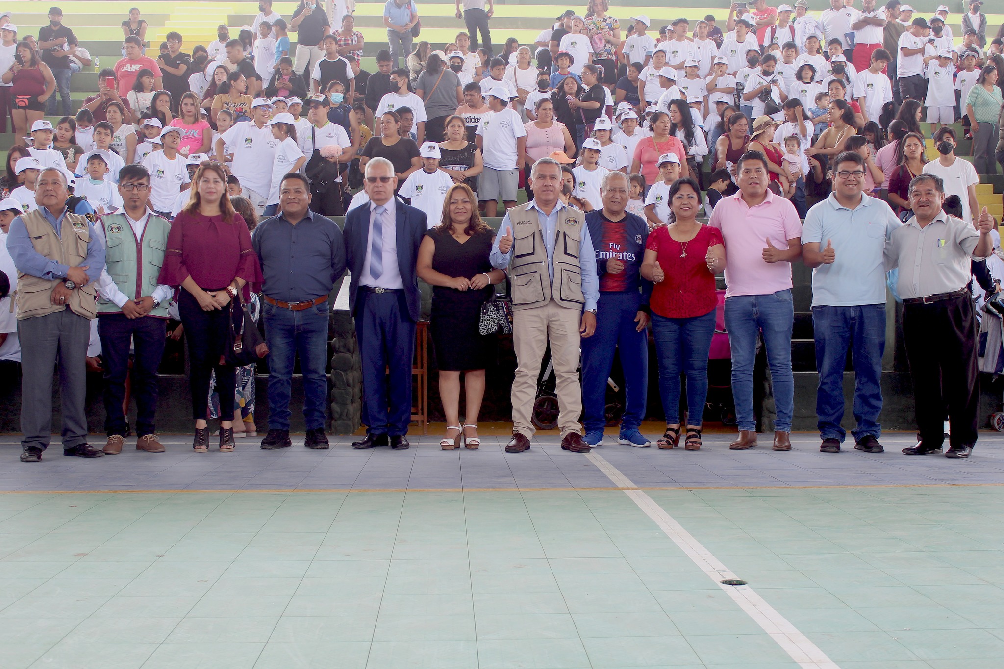 Alcalde Fernando Cárdenas inauguró las Vacaciones Útiles 2023 en el coliseo Campeones de Huaral