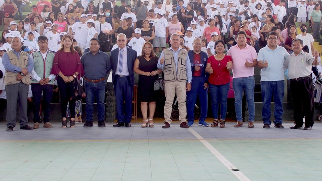 Alcalde Fernando Cárdenas inauguró las Vacaciones Útiles 2023 en el coliseo Campeones de Huaral