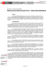Vista preliminar de documento Resolución de Dirección Ejecutiva